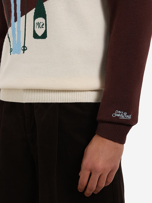 Свитер муж MC2 Saint Barth HER0011 02624I APRES SKI STYLIZED 18 - 4