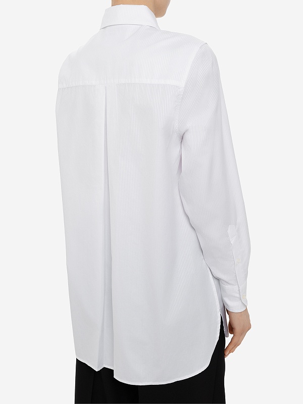 Рубашка жен Officine Generale W24WSHI001 WHITE - 4