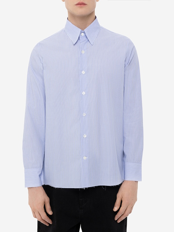 Рубашка муж Tonywack BE12SH24 SKY BLUE STRIPE - 3