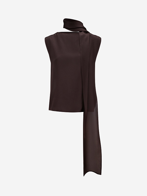 Блуза жен P.A.R.O.S.H. D311700 086 TESTA DI MORO - 0