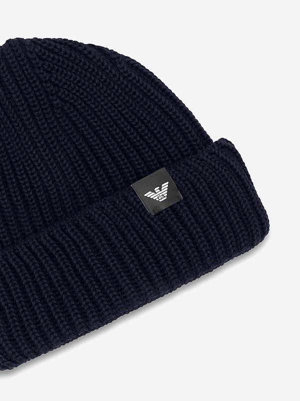 Шапка муж Emporio Armani 627449 4F565 00035 NAVY BLUE - 1