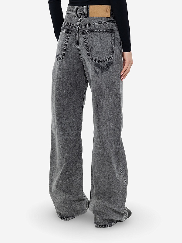 Джинсы жен MM6 S52LA0242 M35149 900 - 4