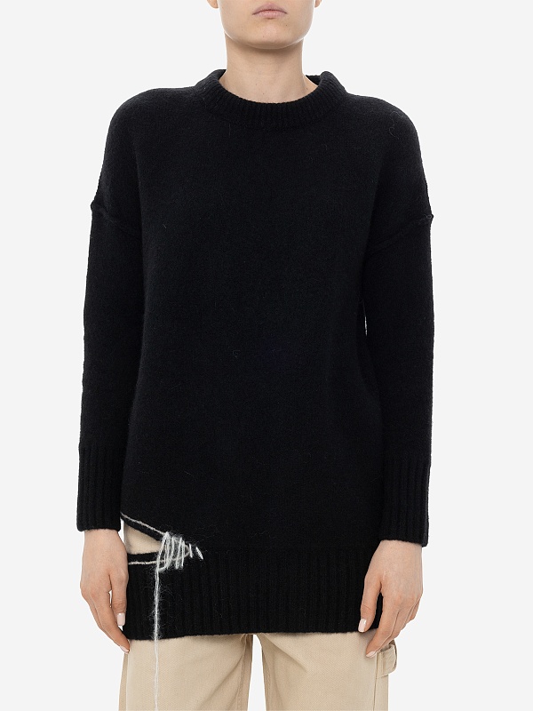 Свитер жен Isabel Benenato DK172 01 BLACK - 3