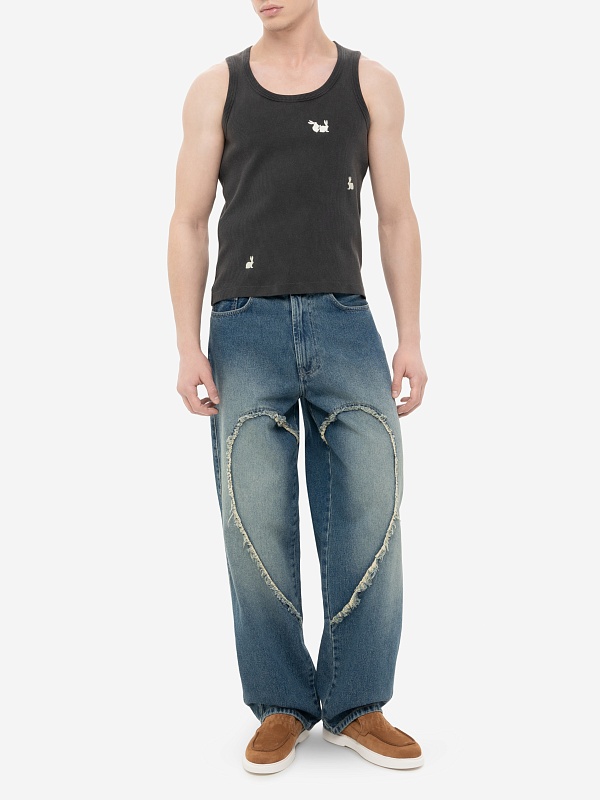 Майка муж Carne Bollente SS25TT0402 Off-Black - 1