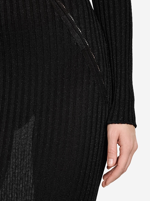 Платье жен Burka kn25-d003 Черный - 5