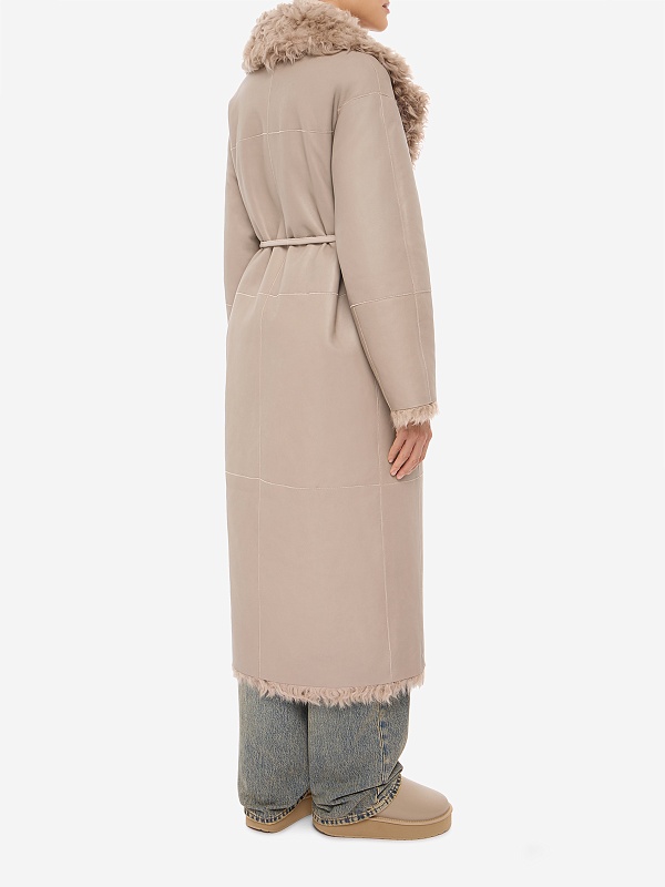 Дубленка жен Burka 5990/125 Песочный цвет - 6