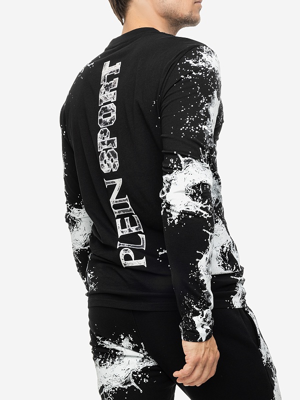 Футболка с длинным рукавом муж Philipp Plein Sport FACC MTK6438 SJY001N 02 - 3