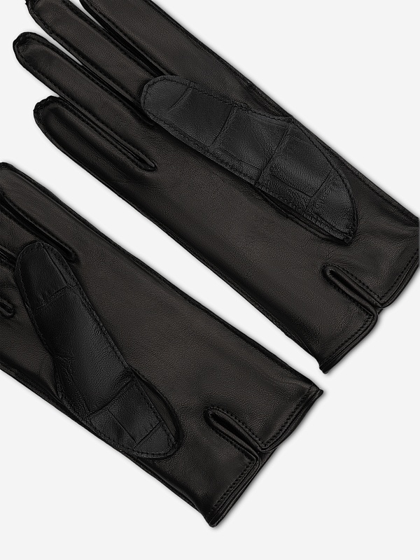 Перчатки жен Portolano 5160 BLACK / BLACK - 3