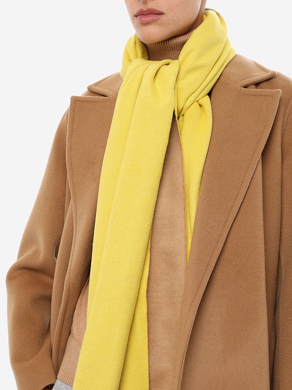 Шарф жен MAX&CO 2626546017200 003 YELLOW BICOLOUR - 4