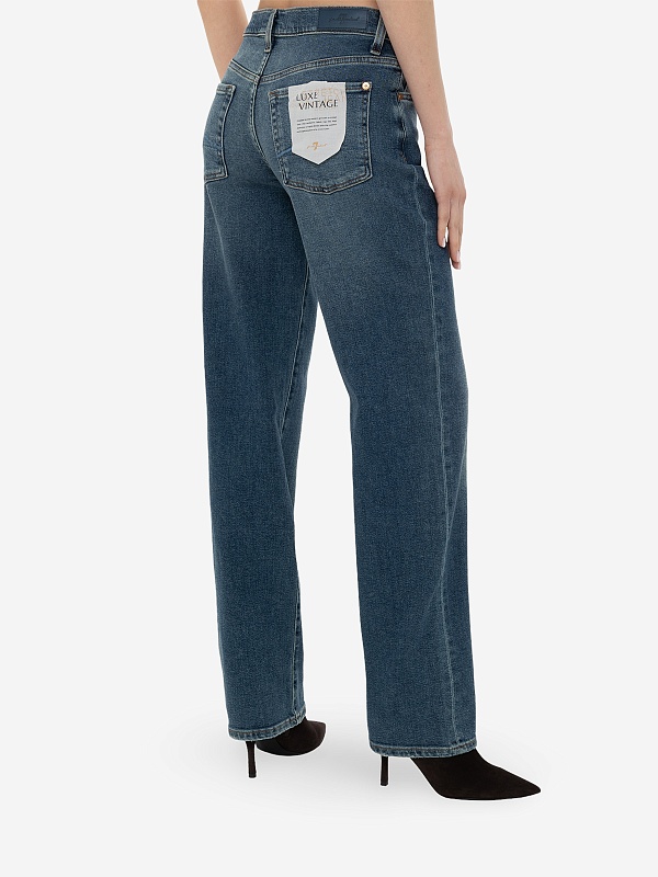 Джинсы жен 7 For All Mankind JSERA910VS DARK BLUE - 4