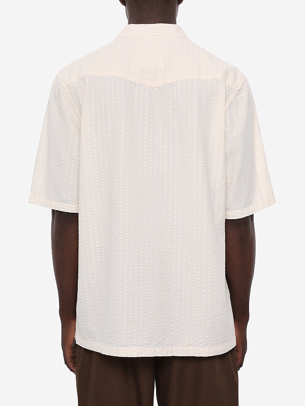 Рубашка муж Officine Generale S26MSHI001 CREAM - 4