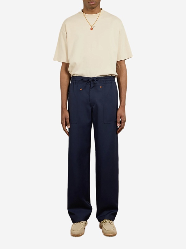 Брюки муж Drôle de Monsieur I-BP197-PL127-NY NAVY - 1