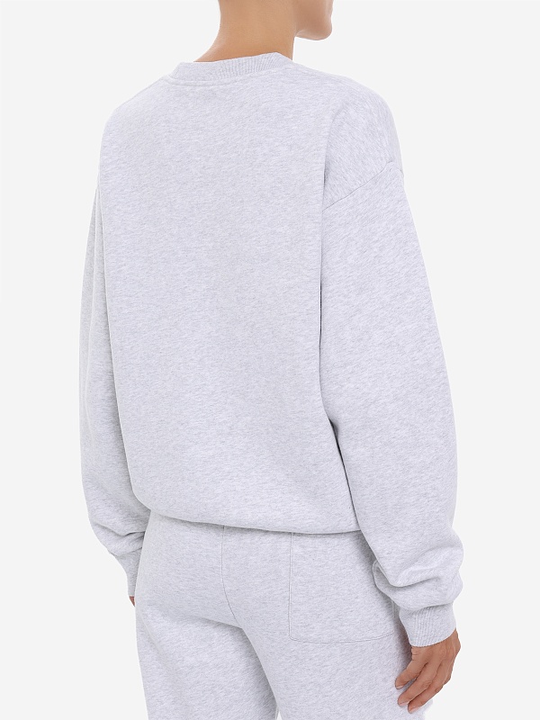 Толстовка жен Sporty & Rich ST09876257GY03 Heather Gray Navy - 4