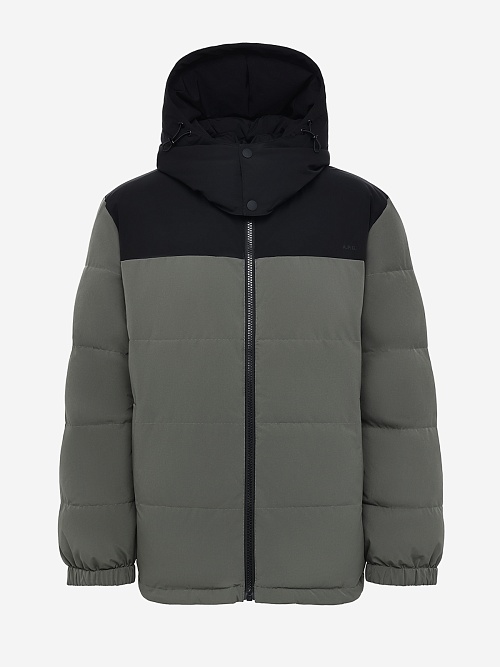 Куртка муж A.P.C. PSALJ-H30208 KAKI MILITAIRE/NOIR - 0