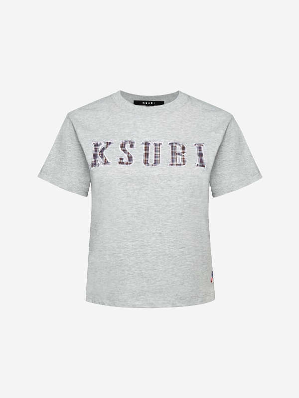 Футболка жен Ksubi WSP26TE015 grey - 0