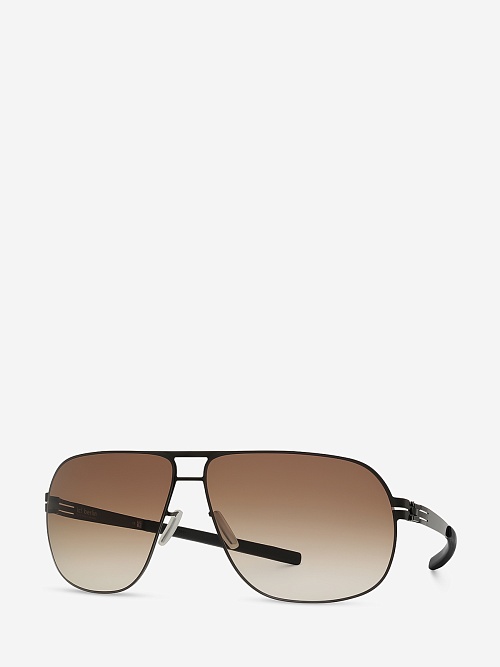 Солнцезащитные очки Ic Berlin IB X11 Krumme Lanke Gunmetal Brown Sand 64 26 145 - 0