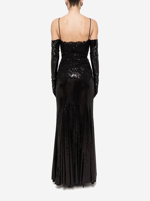 Платье жен Nissa RS16073 black - 2