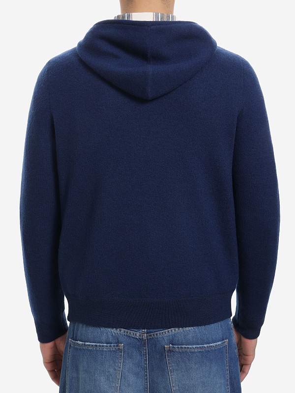 Свитер муж MC2 Saint Barth JAK0002 02734I SB 61 BLUE NAVY - 4