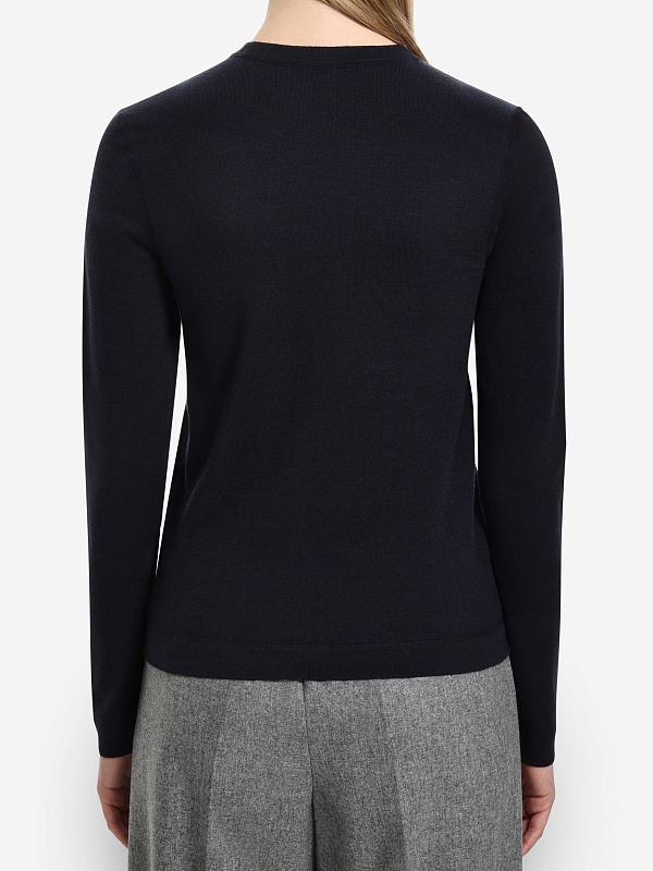 Лонгслив жен Officine Generale W25WTEE200 DARK NAVY - 2