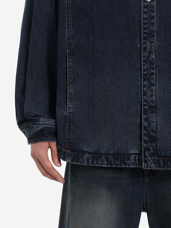 Рубашка муж Juun.J JC5X64P50 Blue P - 4