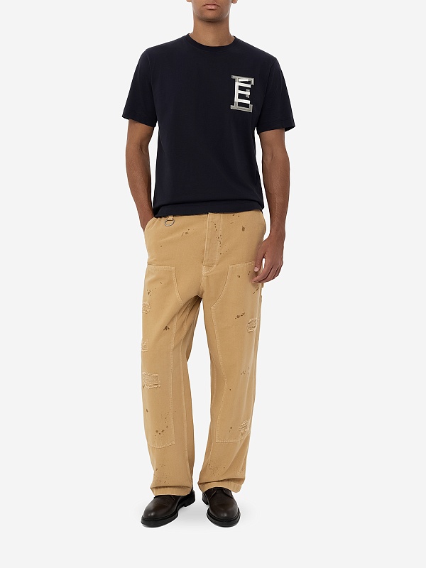 Футболка муж Etudes Studio WONDER E UNIVERSITY FADE OUT Navy - 2