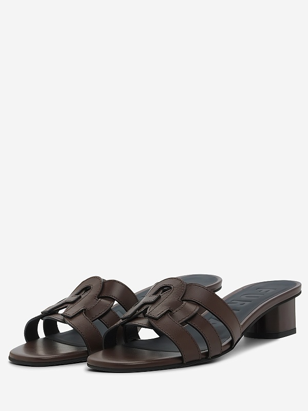 Мюли (каблук) жен Furla YL25CILY620002460S4401 CIOCCOLATO - 1