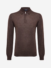 Поло с длинным рукавом муж Barba Napoli 25245 235