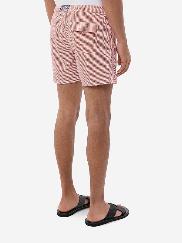 Плавки муж MC2 Saint Barth PATM001 01650H SEERSUCKER STRIPES 41 EMB - 2