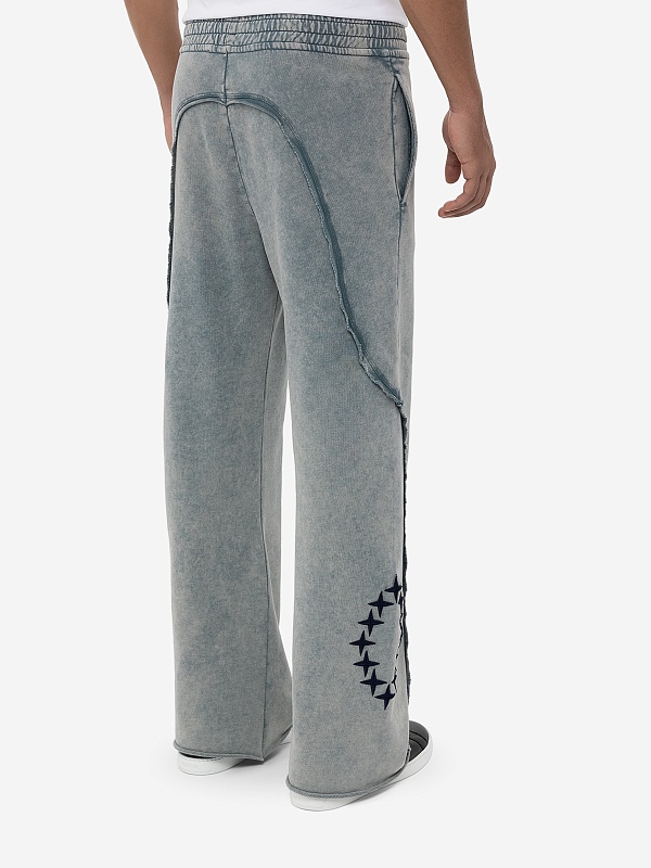 Брюки муж Etudes Studio BITUME EUROPA HEAVY BLEACH PALE BLUE - 3