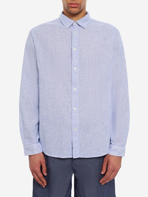 Рубашка муж Woolrich CFWOSI2015MRUT3977 GRISAILLE SMALL STRIPE - 3