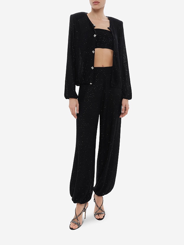 Топ жен Burka kn26-t005 Черный - 1