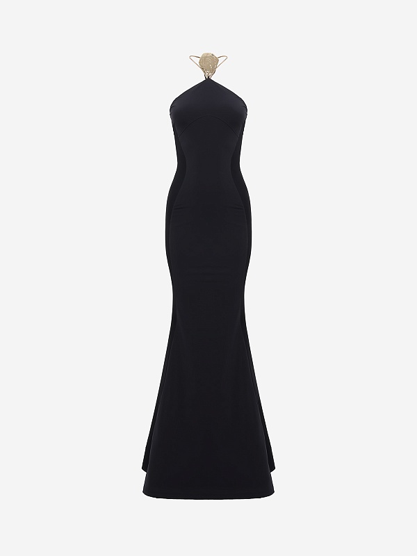 Платье жен Danamé 626SS6840O BLACK - 0