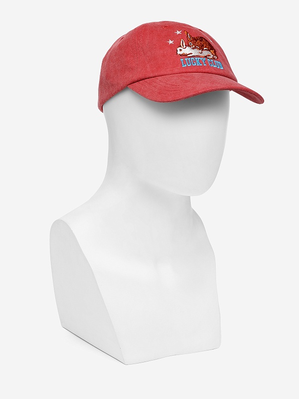Кепка муж Carne Bollente SS26CAP0102 Off-Red - 3
