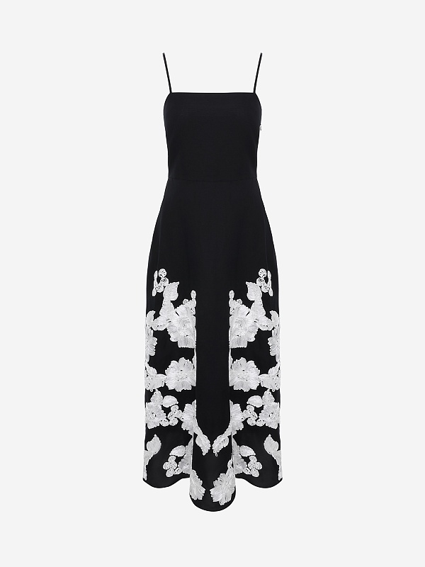 Платье жен Simkhai 126-1197-SW BLACK MULTI - 0