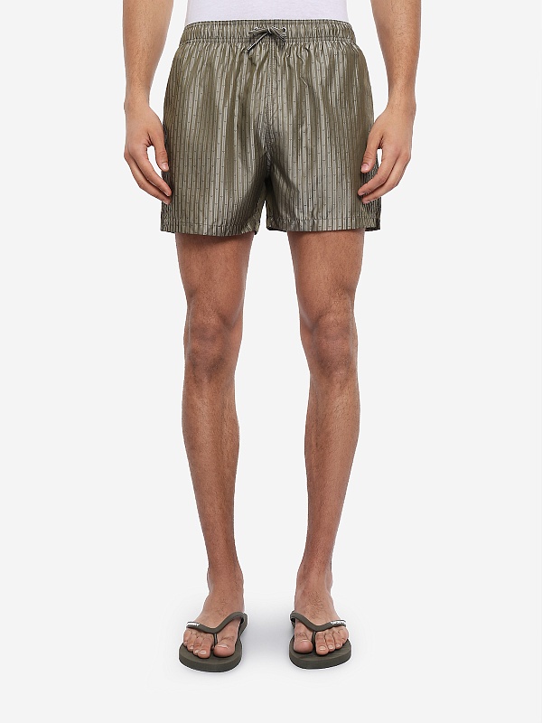 Плавки муж Emporio Armani EM000583 AF20448 F7004 STRIPES EAGLES OLIVE - 3