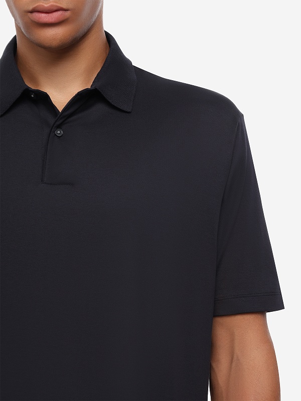 Поло муж Emporio Armani EM004915 AF24470 UB118 BLUE NAVY - 5