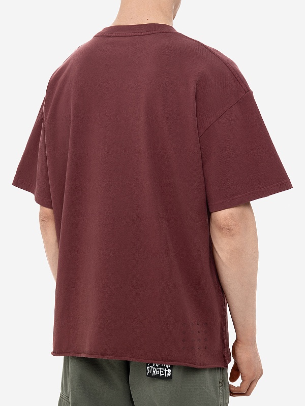 Футболка муж Ksubi MPS25TE034 RED - 4