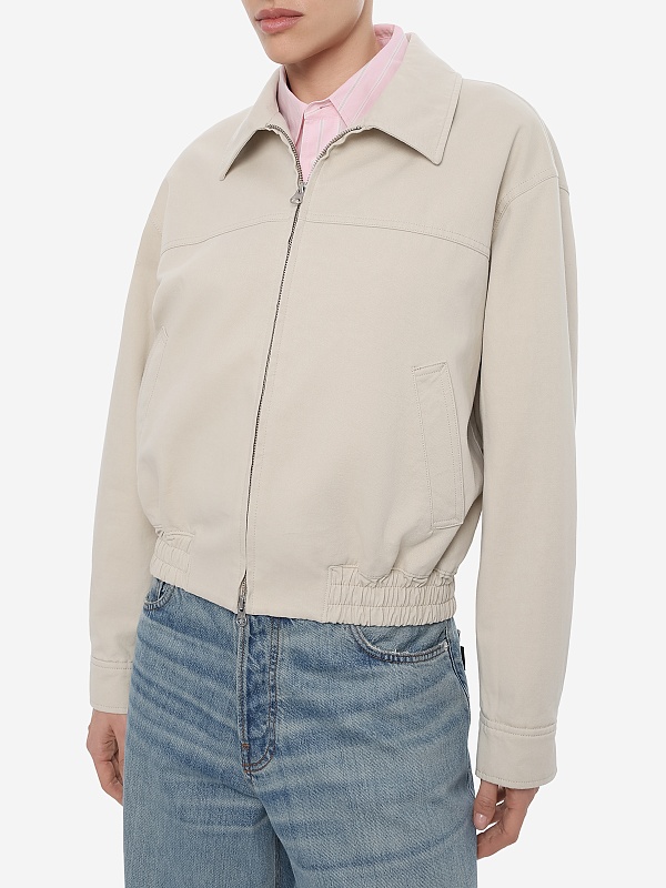 Бомбер жен DUNST UDJU6A109G1 SEA SALT GREY - 3