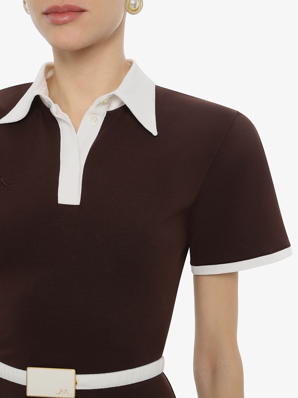 Платье жен Rowen Rose RR_J101_L Brown - 5