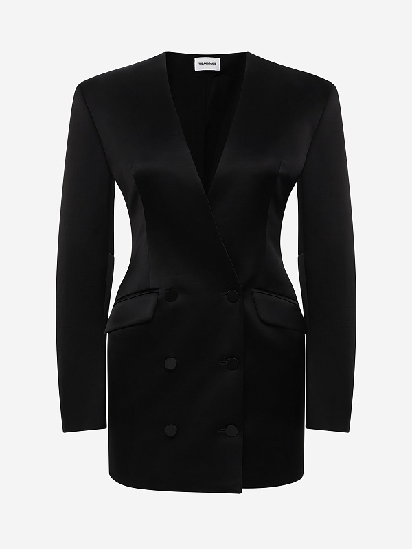 Платье жен THE ANDAMANE T190109B TNV134 BLACK - 0