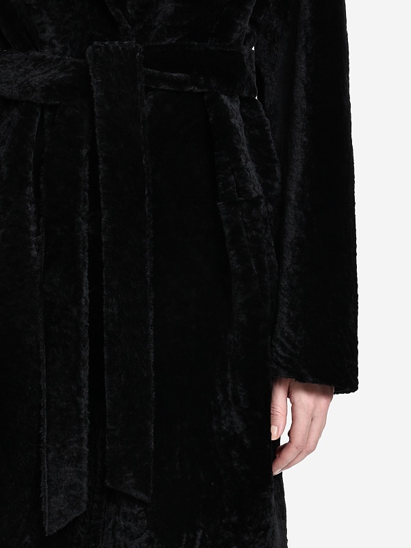 Дубленка жен Burka K-1455/FP/115BR Черный - 4