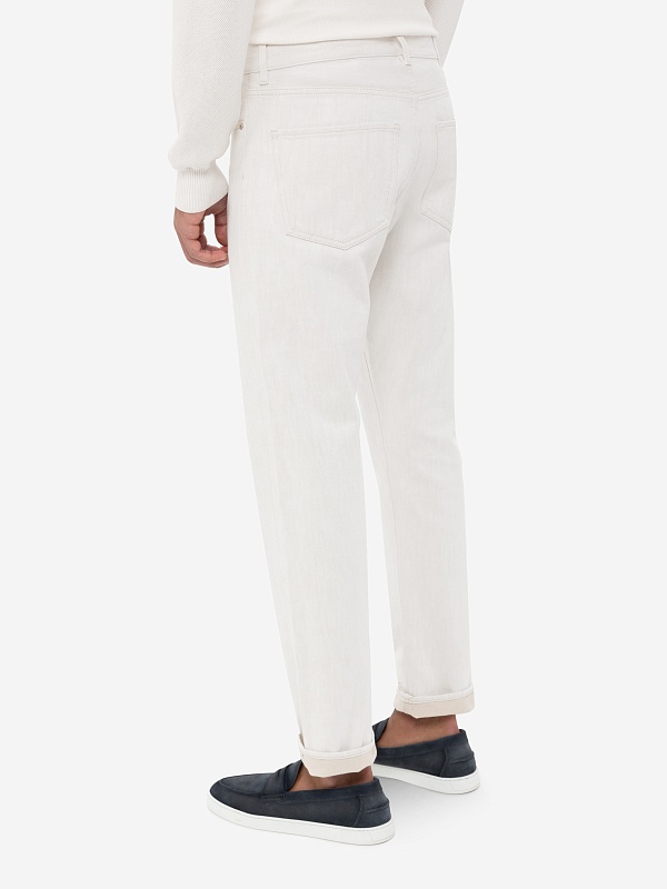 Джинсы муж Pence MANCIO-55.74320-D615 D615 JAPANESE WHITE ECRU' D - 3