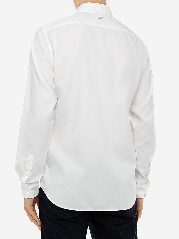 Рубашка муж AGNONA AI23PTD06U2N_U2071 N01 CHALK - 4