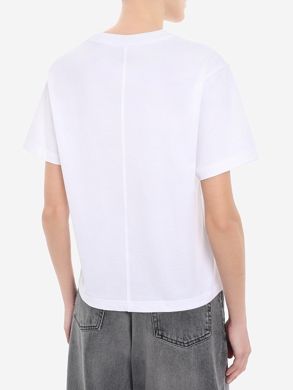 Футболка жен DUNST UDTS6A112WT WHITE - 3