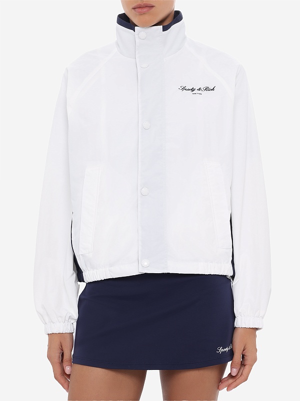 Ветровка жен Sporty & Rich JA075710329WH22 White/Navy Navy - 3