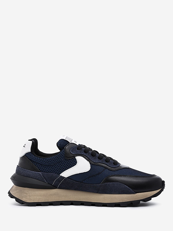 Кроссовки муж Voile Blanche 2018344.20. 1A19 BLACK-BLUE - 2