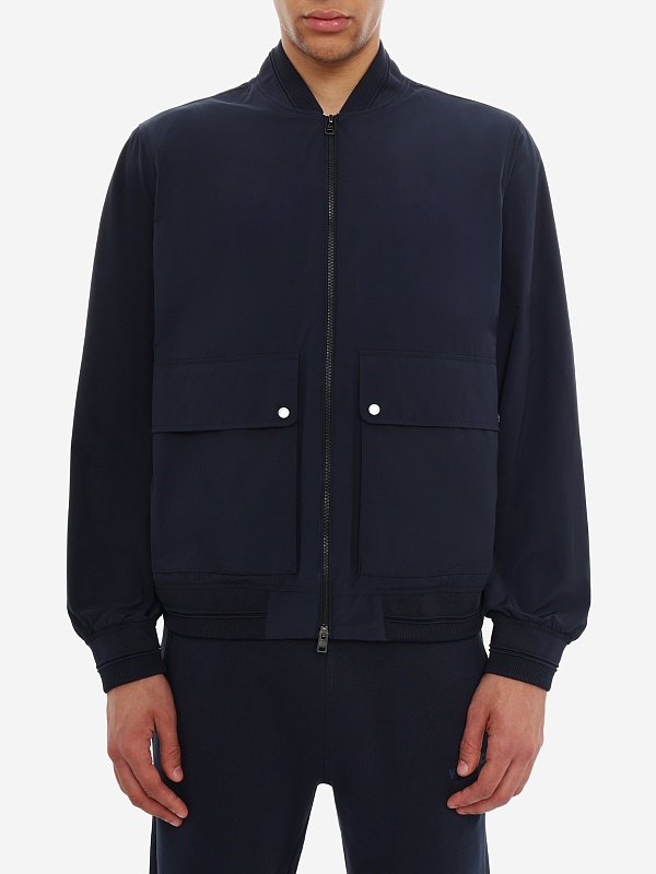 Бомбер муж Woolrich CFWOOU2145MRUT3128 MELTON BLUE - 3