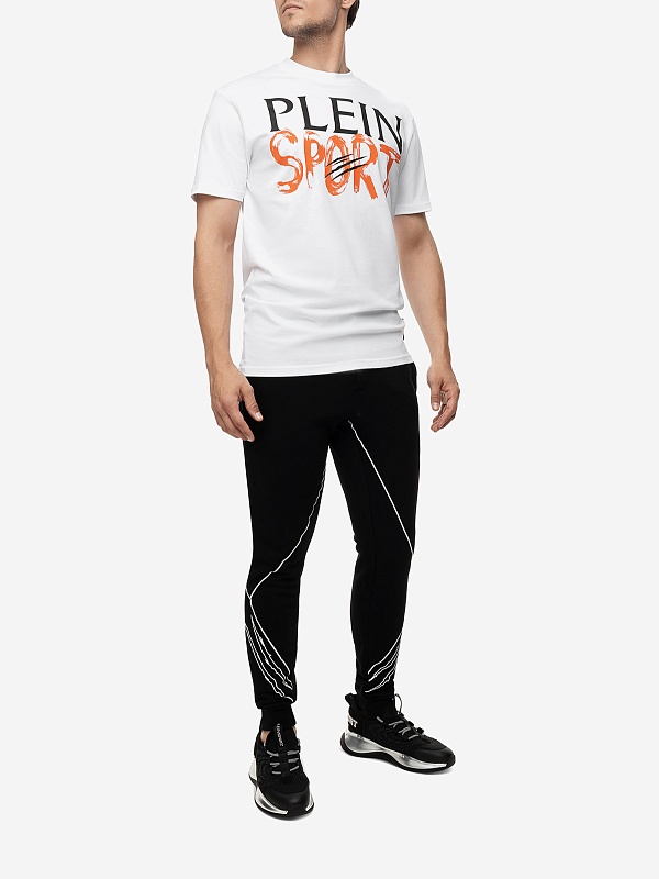 Футболка муж Philipp Plein Sport SADC MTK6914 SJY001N 01 white - 1