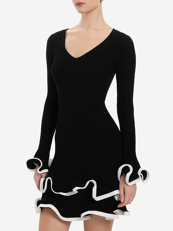 Платье жен Simkhai 525-1146-K BLACK - 3