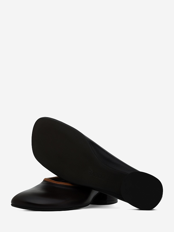 Мюли (каблук) жен POEVE LH14 LH14 Pathos Mogano 10120+Porto Cuir - 4